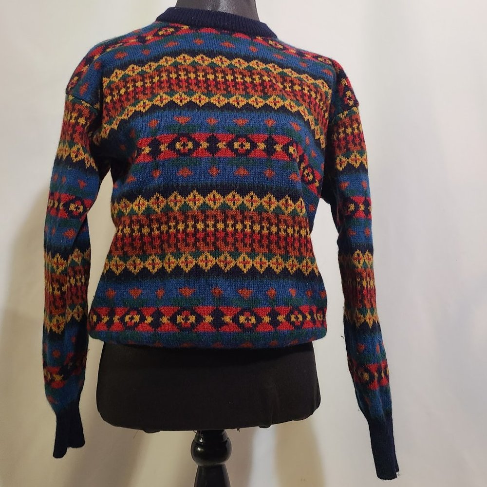 100% wool sweater